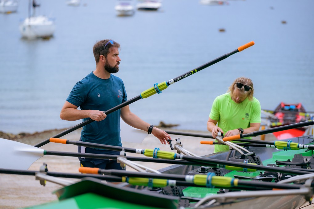 Members of the Royal Hong Kong Yacht Club (RHKYC), Alastair Kelly (left) and Doug Irwin will tackle the Noman Mediterranean Ocean Rowing Races. Photo: Tomoaki Katsuba