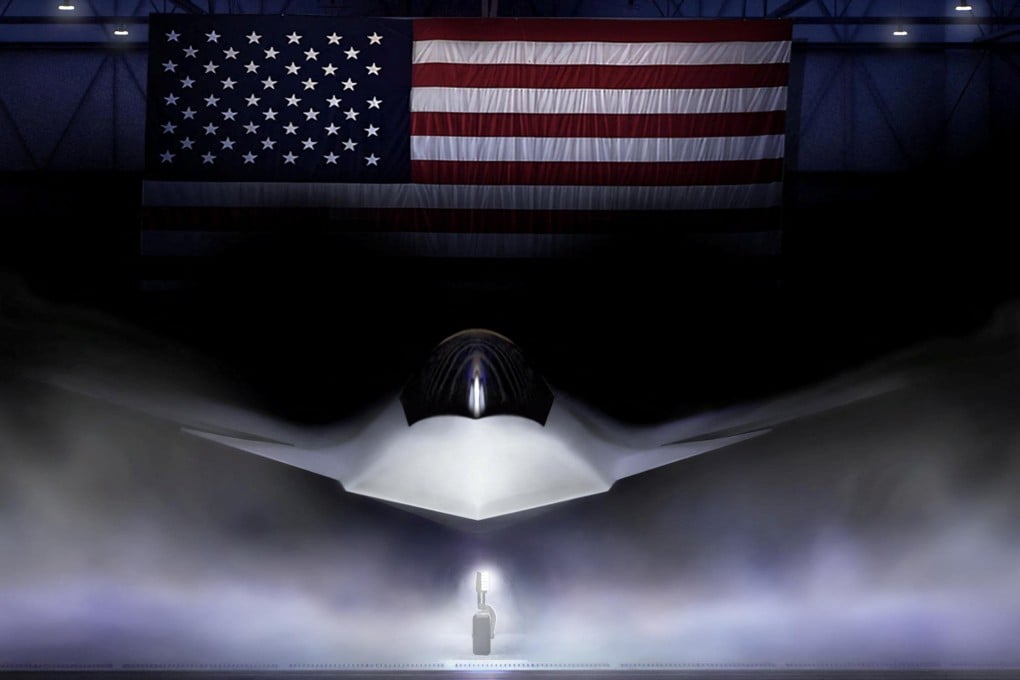 The US Air Force is developing the F-47, shown here in an artist rendering released in March, under the Next Generation Air Dominance (NGAD) programme. Photo: Reuters