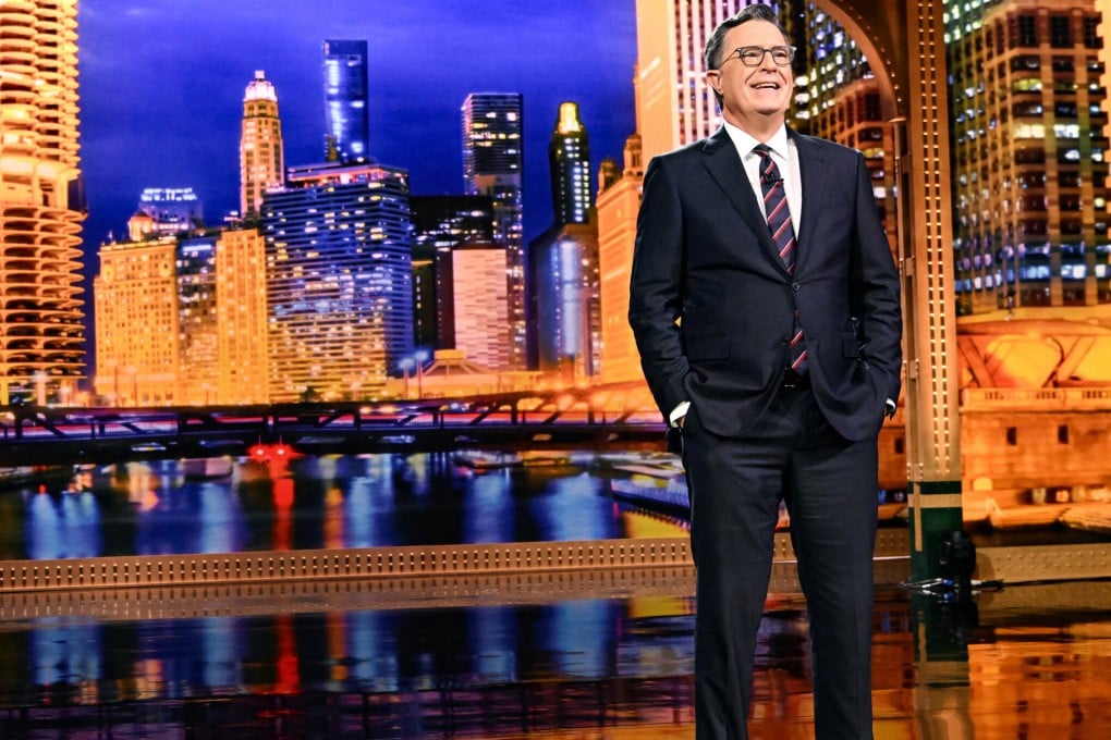 CBS announced on Thursday that the upcoming 2025-26 TV season for “The Late Show with Stephen Colbert” will be its last. Photo: TNS