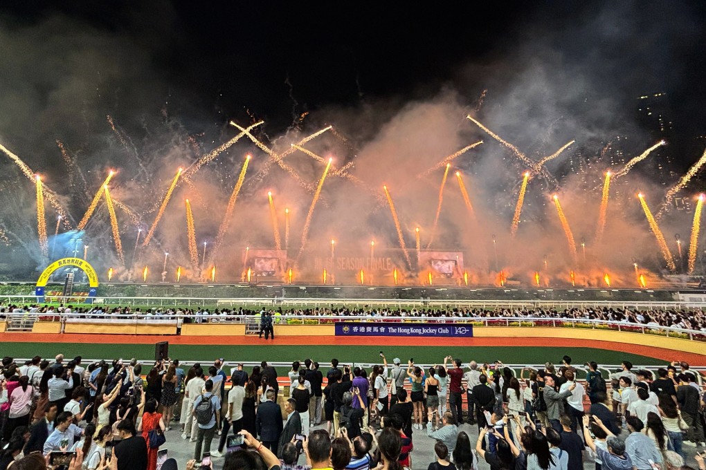 Happy Wednesday at Happy Valley featured live bands, DJs and a fireworks display. Photo: Kenneth Chan.