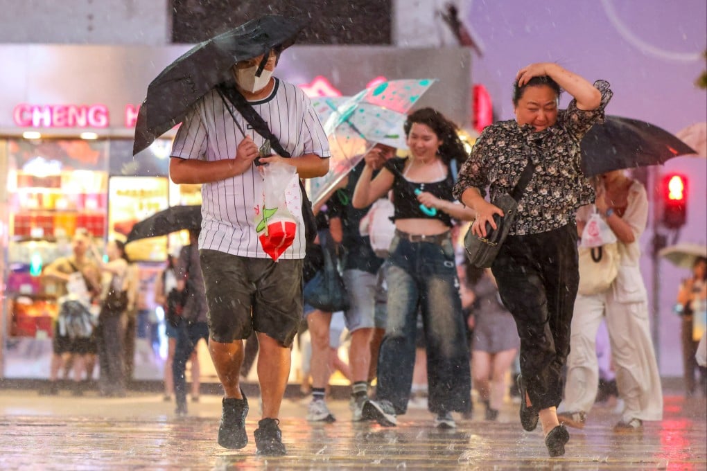 Heavy rain is expected as Typhoon Wipha approaches Hong Kong. Photo: Nora Tam