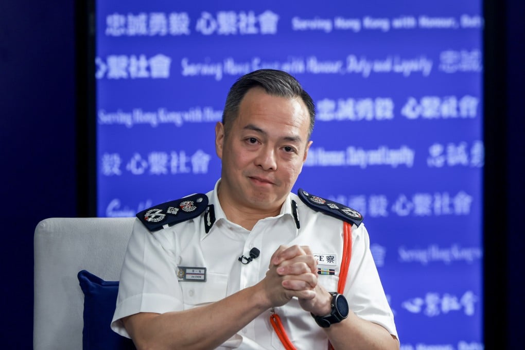 Commissioner of Police Joe Chow made community policing one of his four strategic directions upon taking office in April. Photo: Nora Tam