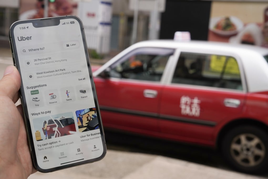 The government will also charge ride-hailing platforms a licensing fee based on the number of vehicles they operate. Photo: Sun Yeung