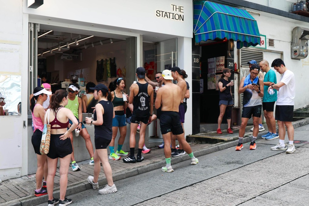 Wazup Running Club at The Station in Hong Kong. Photo: Handout