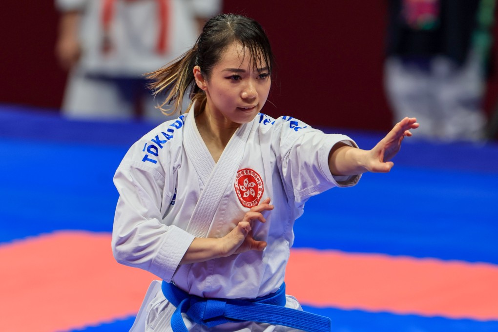 Hong Kong’s Grace Lau won individual kata bronze medals at the 2022 World Games in Birmingham, Alabama, and the Asian Games the same year. Photo: Dickson Lee