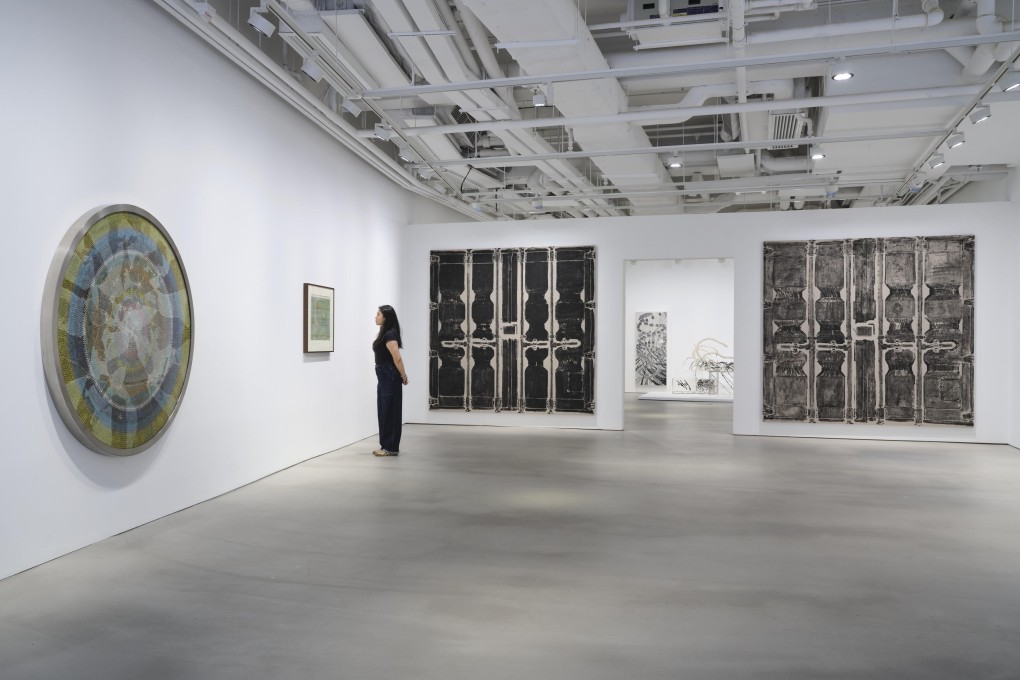 Installation view of “Aura Within”, a group exhibition at Hauser & Wirth Hong Kong organised by curator Anqi Li and co-presented with Clearing, Hanart TZ Gallery, Make Room, P21 and Silverlens. The exhibition runs until August 30. Photo: South Ho