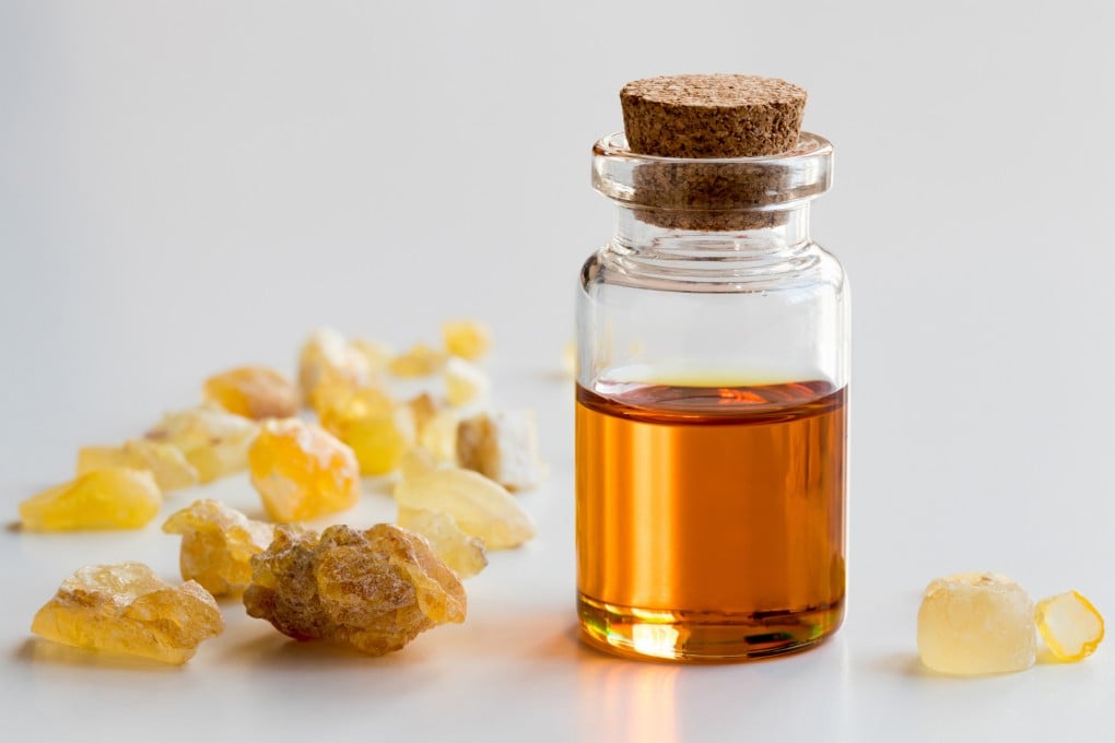 A bottle of frankincense essential oil. Research shows the aromatic resin could be used to fight cancer and other diseases. Photo: Shutterstock