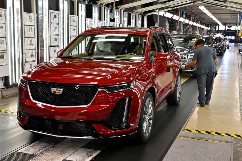 Final inspections being performed at a GM plant in Spring Hill, Tennessee. File photo: Reuters