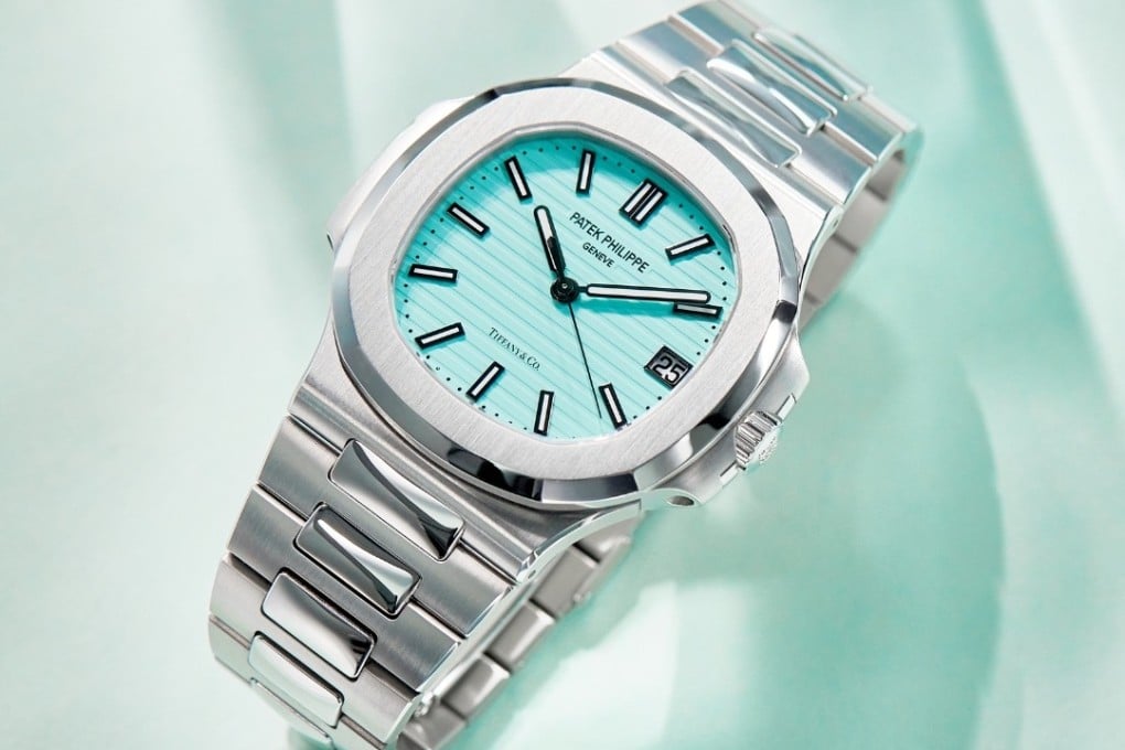 Patek Philippe crafted 170 limited-edition Nautilus 5711 watches with a dial in Tiffany’s robin’s-egg blue. Demand was so high that Tiffany executives realised clients would be willing to spend millions on other jewellery for the chance to buy it, according to former staff. Photo: Instagram/wristcheck