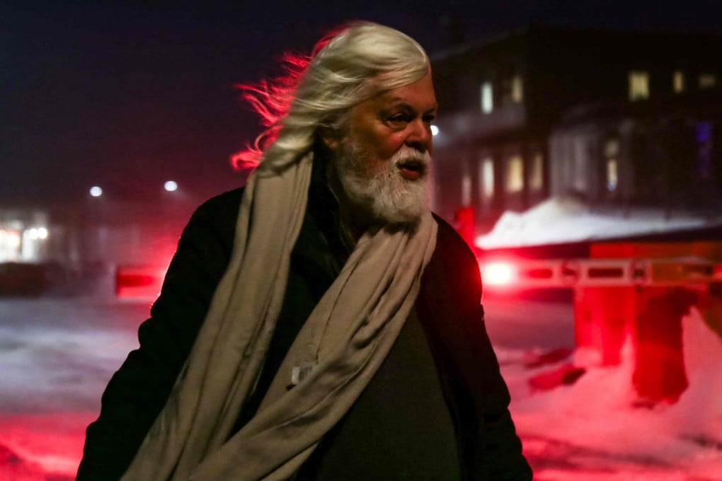 Anti-whaling activist Paul Watson after being released from prison in Nuuk, Greenland, on December 17, 2024. File photo: AFP