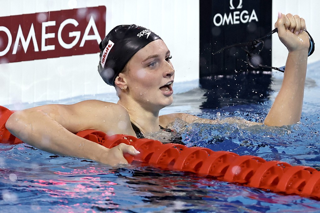 Summer McIntosh will start training with Michael Phelps’ mentor after the world championships as she builds towards the 2028 Olympics. Photo: Getty Images