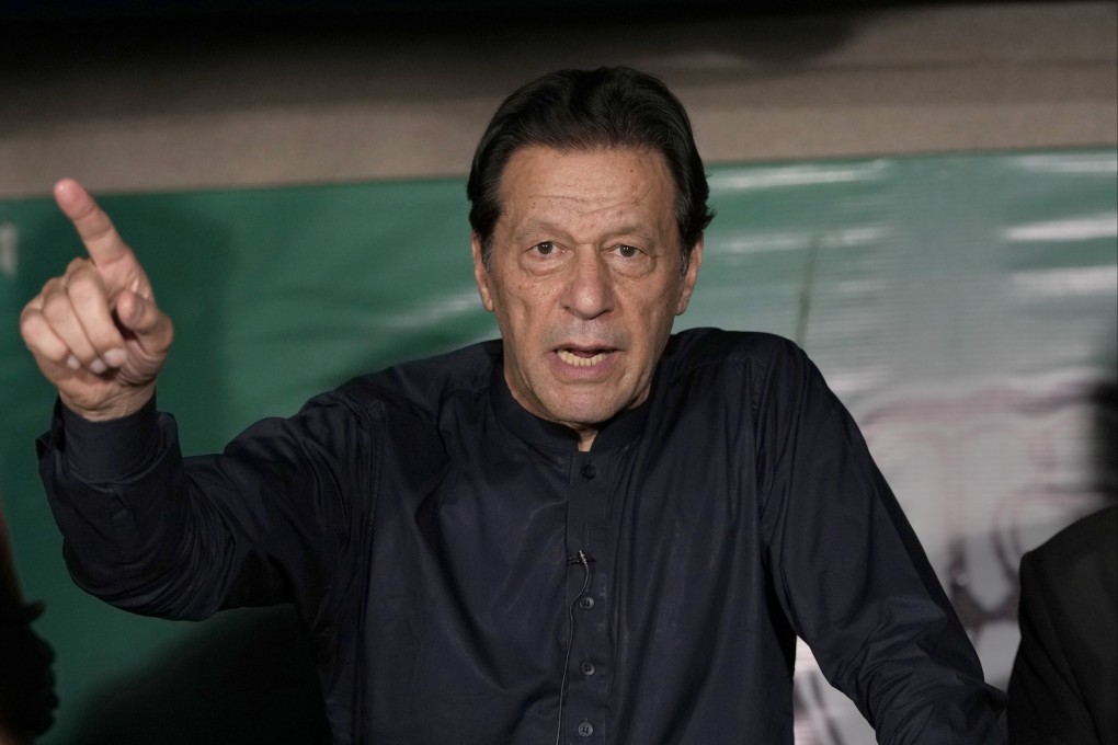 Pakistan’s former prime minister Imran Khan. Photo: AP