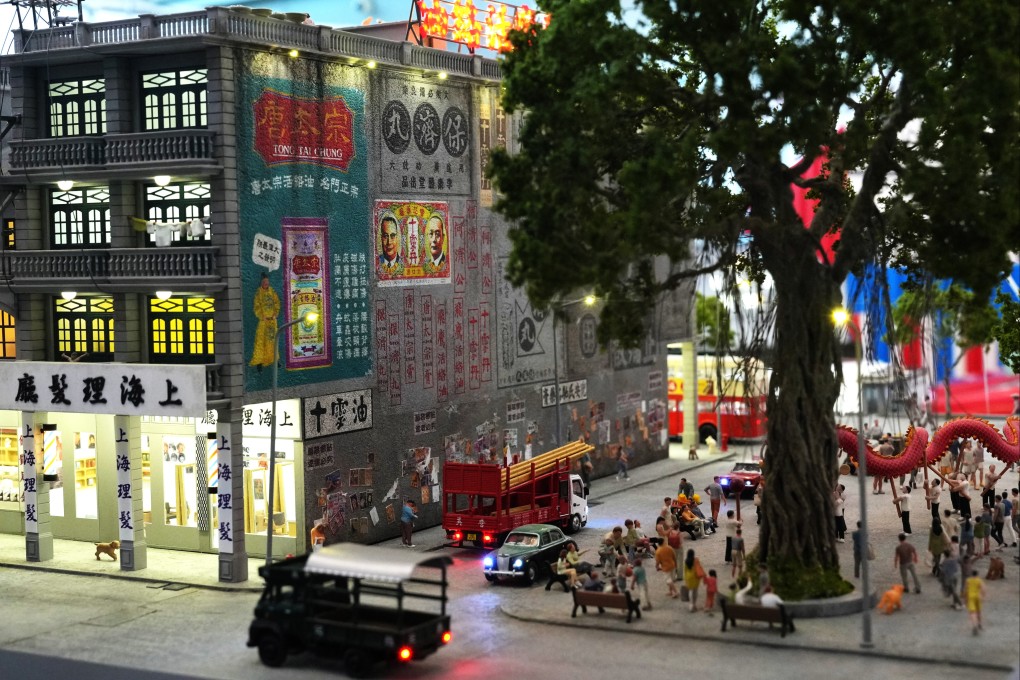 “Hong Kong: Through the Looking Glass Miniature Exhibition” at The Peak Tower on April 23. This event, supported by the Tourism Board’s pilot scheme for characteristic local tourism events, showcases 24 miniature art pieces, including Kai Tak Stadium, Kowloon Walled City and Night Vibes: Temple Street. Photo: May Tse