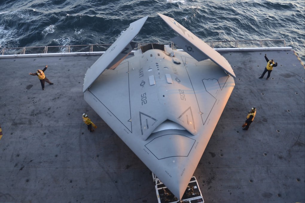 The US X-47B programme was cancelled 10 years ago. Photo: AP