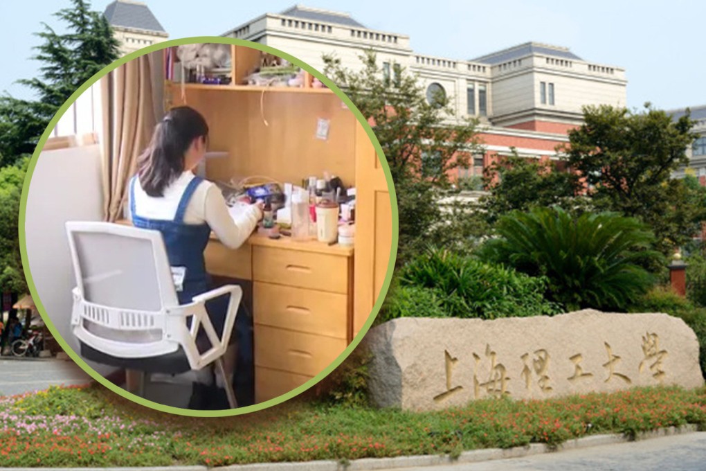 A Chinese woman, who grew up in a rescue centre, received an admission letter to a prestigious graduate school, expressing her heartfelt gratitude towards her unique family of social workers. Photo: SCMP composite/sbc.usst.edu.cn/shobserver