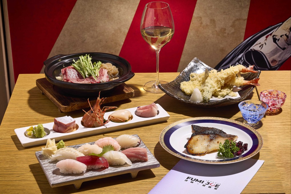 Fumi Joe’s Build Your Comfort Set Dinner in Hong Kong. Photo: Handout