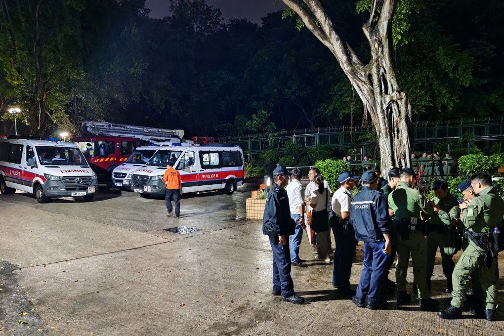 The search for the missing girl was continuing on Tuesday evening. Photo: SCMP