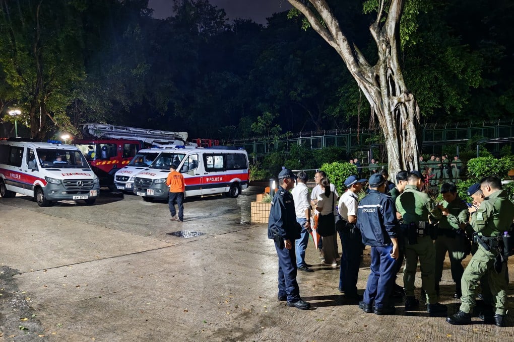 The search for the missing girl was continuing on Tuesday evening. Photo: SCMP