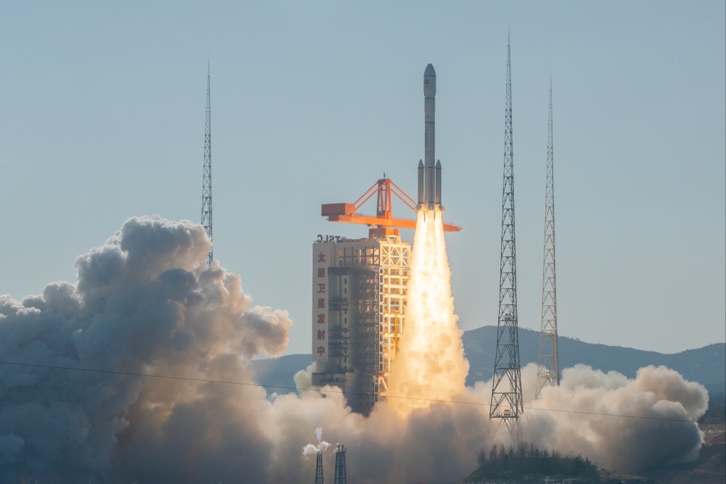 China launches the Qianfan Polar Orbit 06 satellite group into space on January 23, 2025. Photo: Xinhua