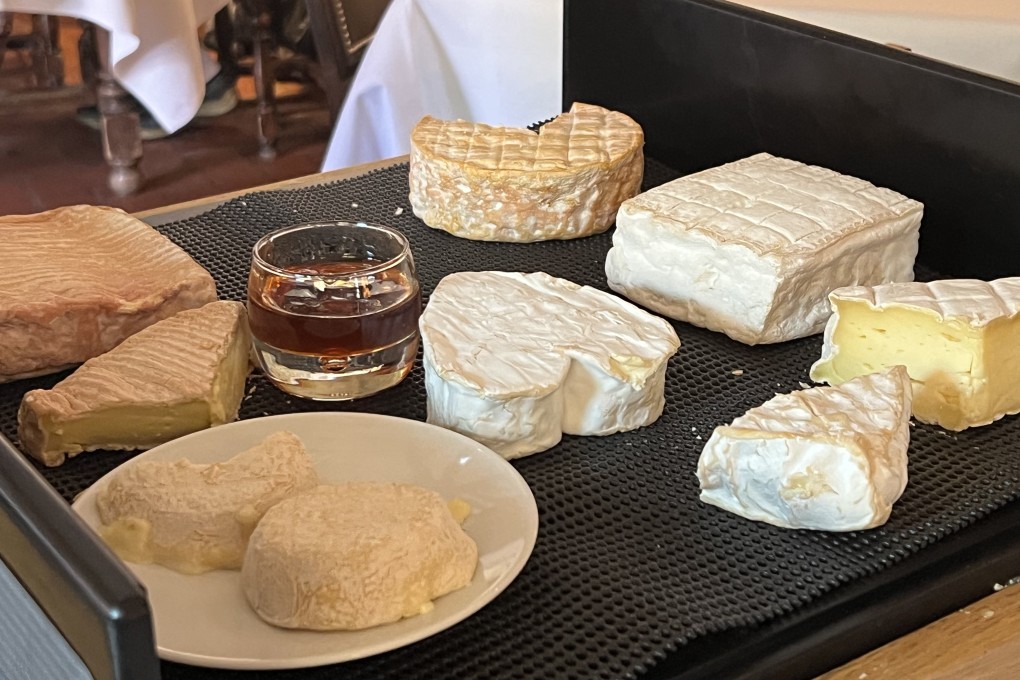 The cheese cart at Restaurant Le Pavé d’Auge in Beuvron-en-Auge offers diners the chance to sample traditional Normandy cheeses. Explore France’s cheese culture with these tips on tasting, buying and appreciating regional varieties. Photo: Deborah L. Jacobs