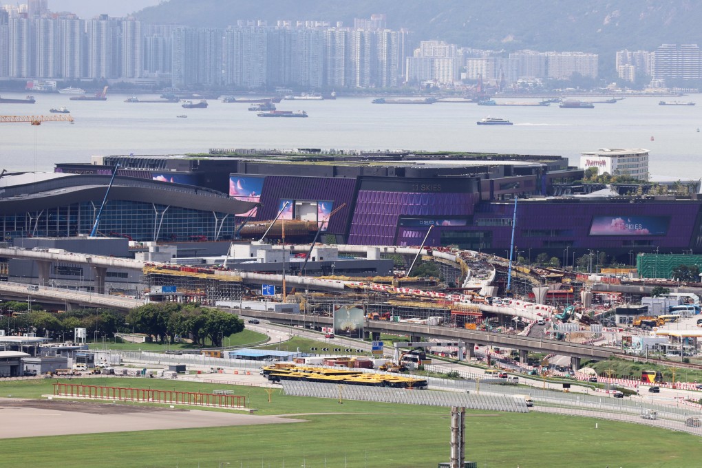 11 Skies, part of the integrated development of the Hong Kong International Airport in Chek Lap Kok, pictured on June 17, 2024. Photo: Jelly Tse