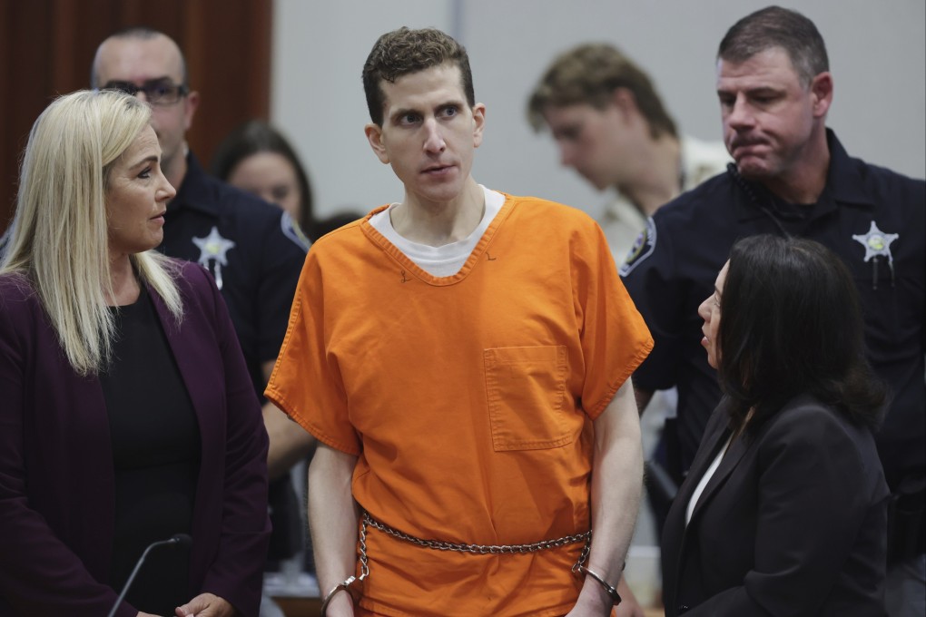 Bryan Kohberger after his sentencing hearing on Wednesday. Photo: AP