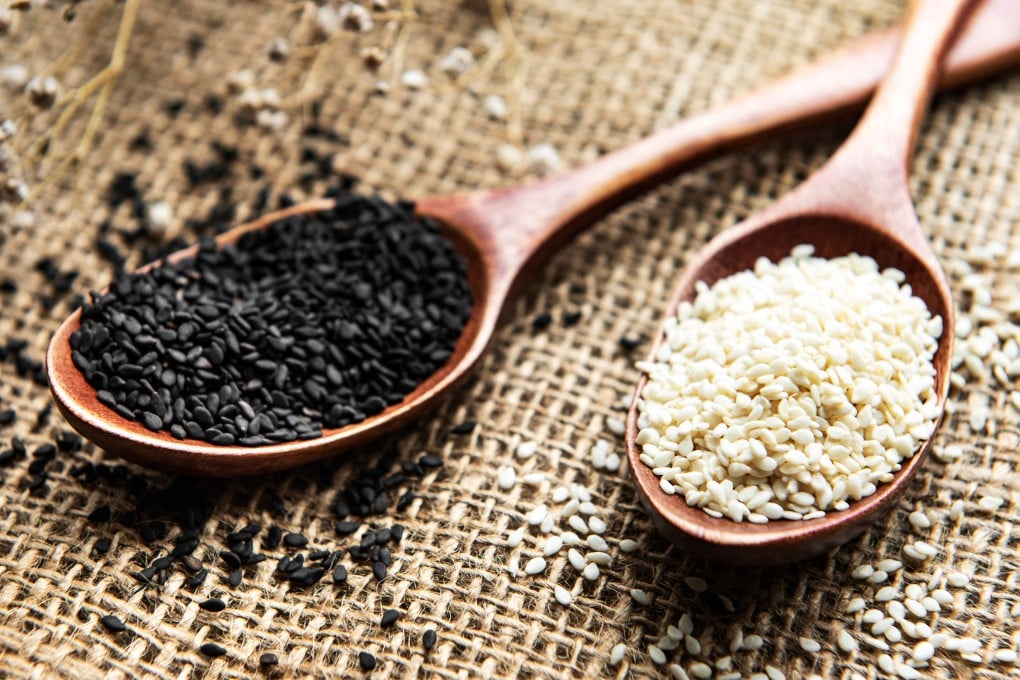 Sesame seeds, which come in various colours, are used in Asian, Middle Eastern and African cuisine. The tasty oil extracted from them is often drizzled over dishes. Photo: Shutterstock