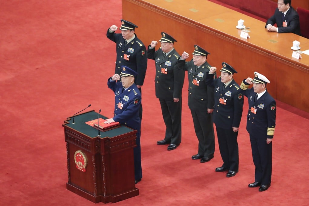 The PLA Daily has published a three-part series urging political officers to rebuild their images and reputations. The commentaries follow Beijing’s introduction on Monday of strict new guidelines for the cadres. Photo: Xinhua