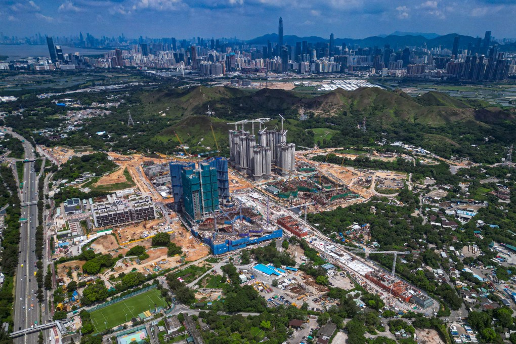 The Kwu Tung MTR station serving the Northern Metropolis is expected to be completed in 2027. Photo: Eugene Lee