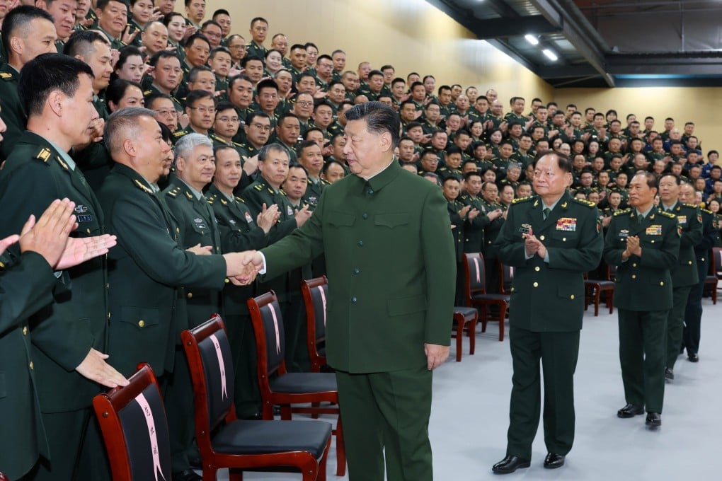 The Information Support Force is central to President Xi Jinping’s ambition to build a modern, intelligent military by 2027, the PLA’s 100th anniversary. Photo: Xinhua