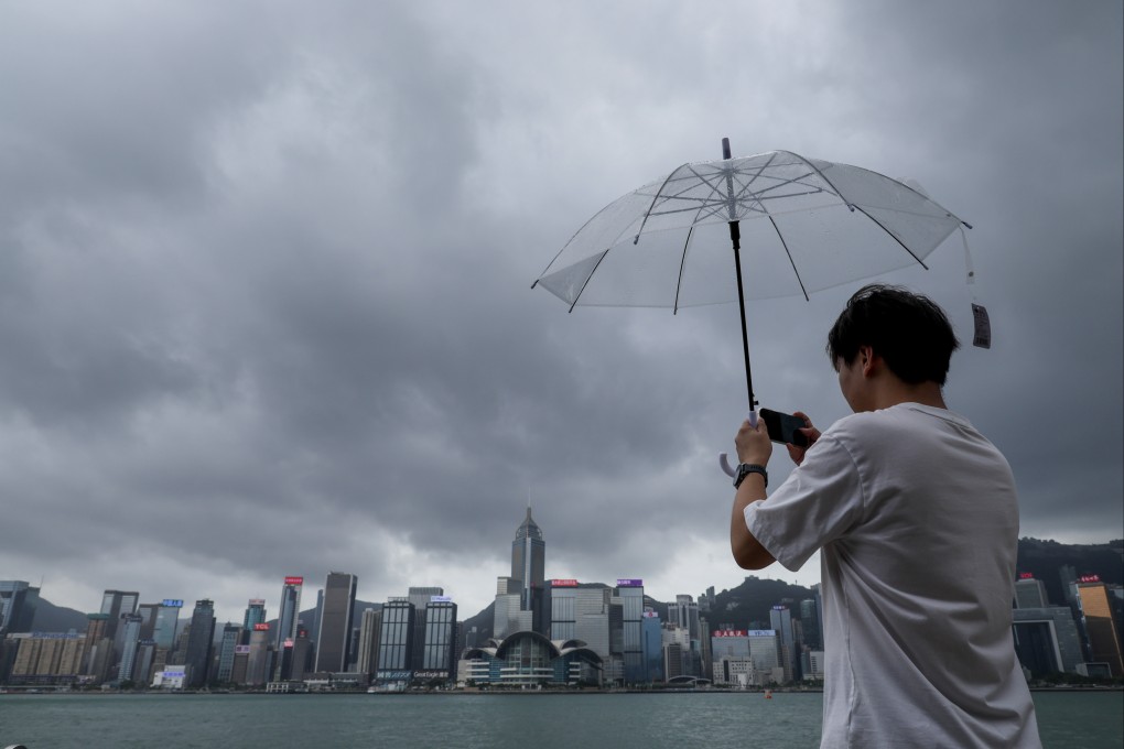 Showers and thunderstorms triggered by high temperatures were also affecting Hong Kong, the local forecaster has said. Photo: Dickson Lee