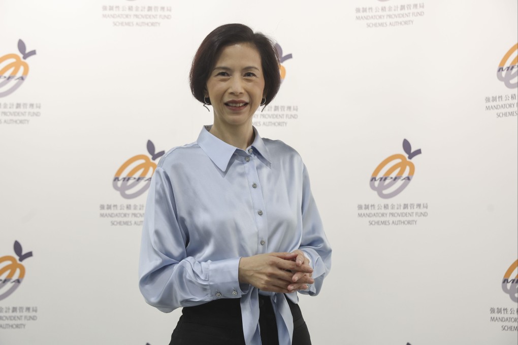 Mandatory Provident Fund Schemes Authority chairwoman Ayesha Macpherson Lau. Photo: Edmond So