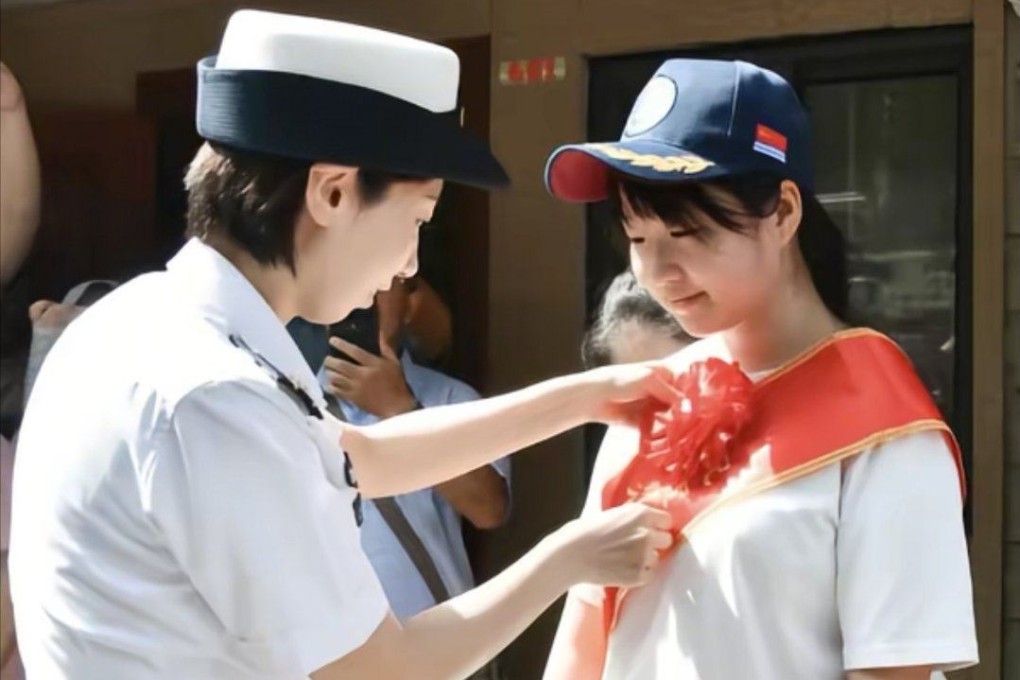 Yang Jingyue of Jiangsu province is one of 10 women who will enter the PLA Naval Submarine Academy. Photo: Handout