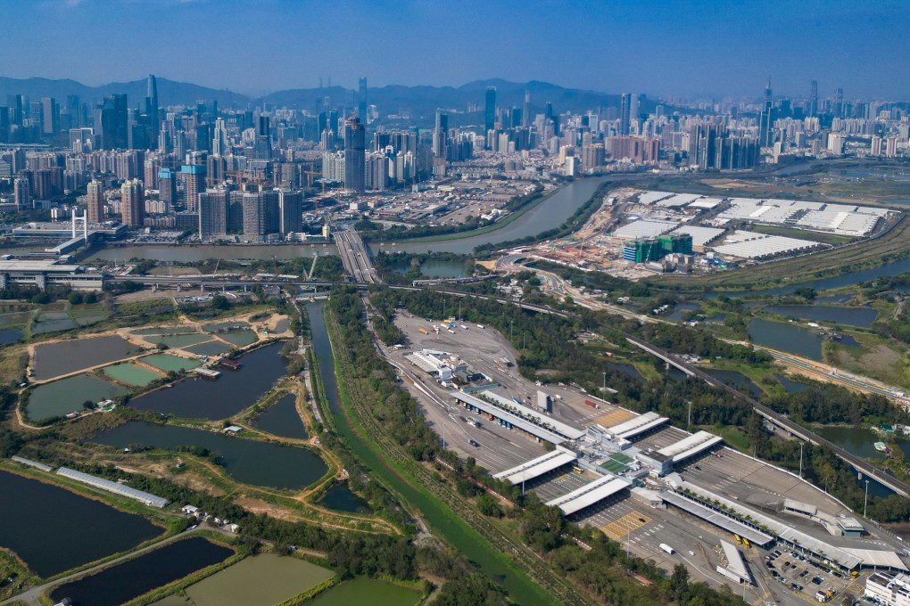 Under the Northern Metropolis plan, areas at the border with mainland China will be turned into an economic powerhouse and a housing hub. Photo: May Tse