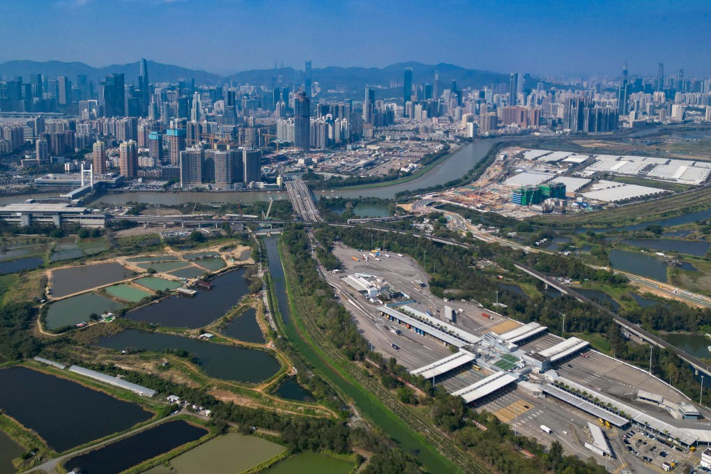 The San Tin Technopole, which is part of the Hong Kong government’s Northern Metropolis project, on February 27. Photo: May Tse