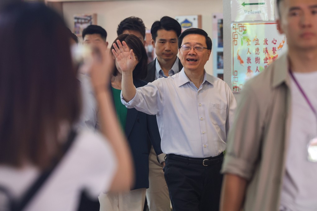 Chief Executive John Lee has said this year’s policy address will be held in September. Photo: Edmond So