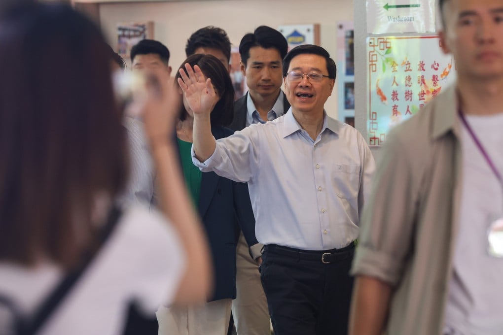 Chief Executive John Lee has said this year’s policy address will be held in September. Photo: Edmond So