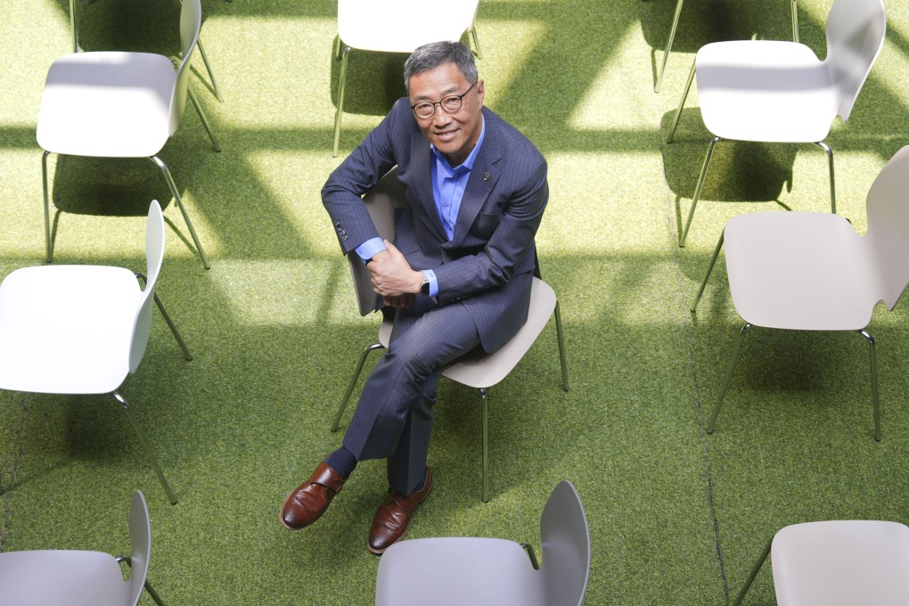 Hong Kong Science and Technology Parks Corporation CEO Albert Wong leave his role as CEO on Friday. Photo: May Tse