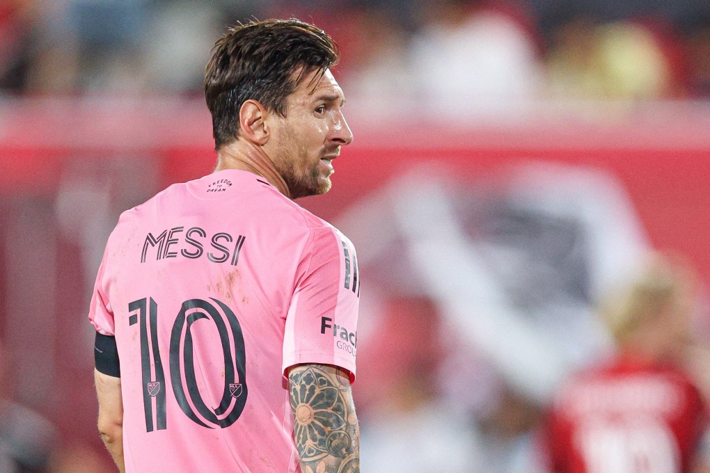 Lionel Messi’s contract with Inter Miami runs until the end of the 2025 MLS season and he is in talks over an extension. Photo: Reuters
