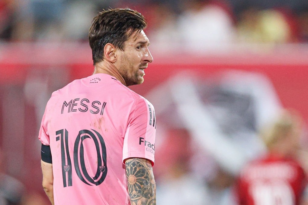Lionel Messi’s contract with Inter Miami runs until the end of the 2025 MLS season and he is in talks over an extension. Photo: Reuters