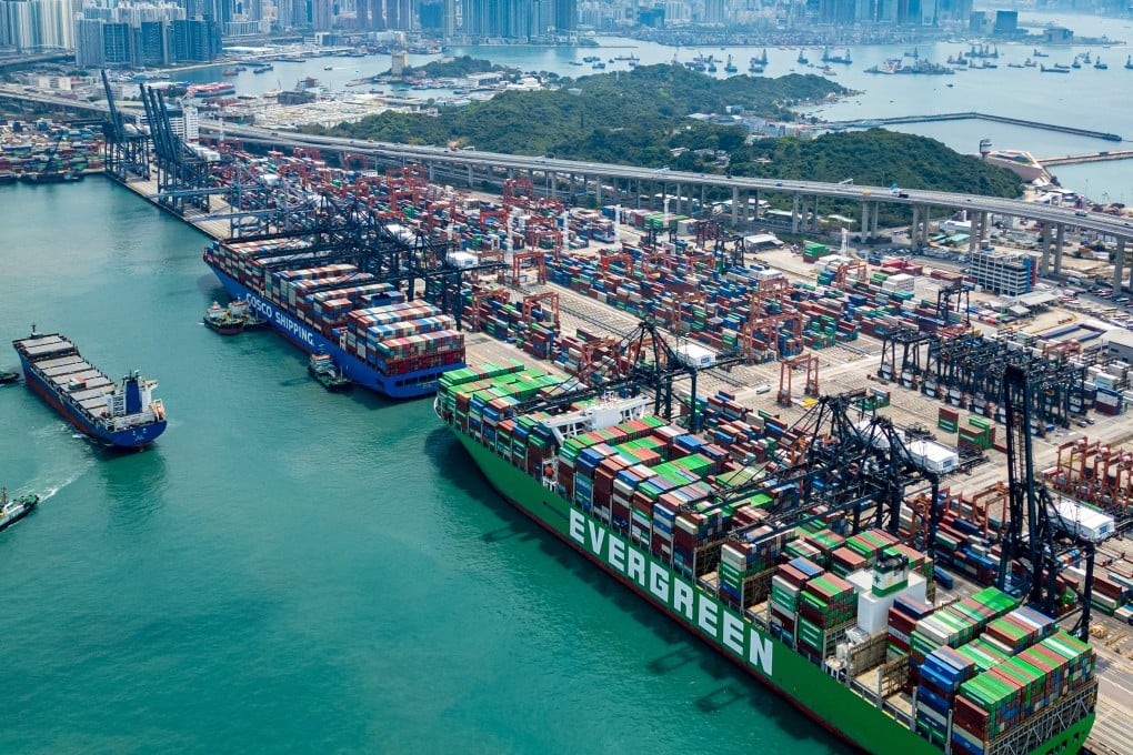 Finance, trade and logistics make up over 45 per cent of Hong Kong’s economy. Photo: Eugene Lee