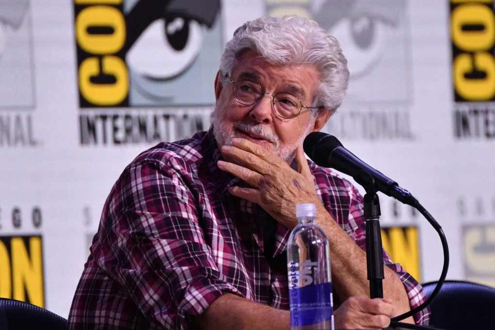 US filmmaker George Lucas speaks during the Sneak Peek of the Lucas Museum of Narrative Art panel during Comic Con International in San Diego, California, US on Sunday. Photo: AFP