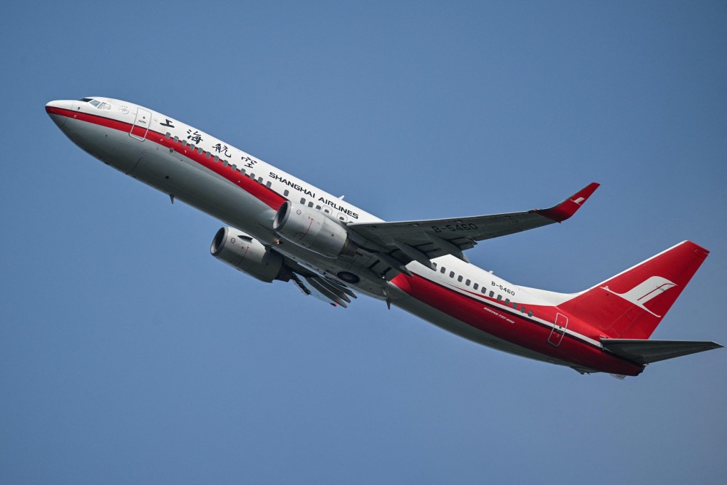 A Shanghai Airlines Boeing 737-800 aircraft. Orders in China for Boeing aircraft may increase should Beijing-Washington trade talks make progress.  Photo: AFP