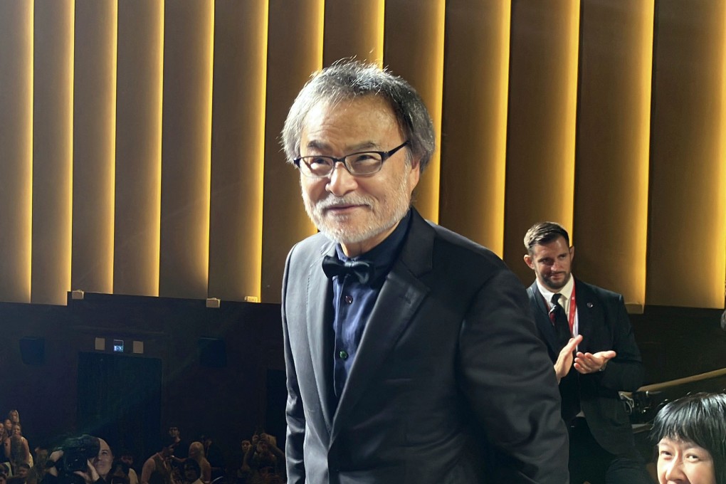 Kiyoshi Kurosawa at a screening of his film Cloud in Venice, Italy, in 2024. The Japanese horror master says a samurai film directed by him “might be really happening”. Photo: Kyodo News via AP