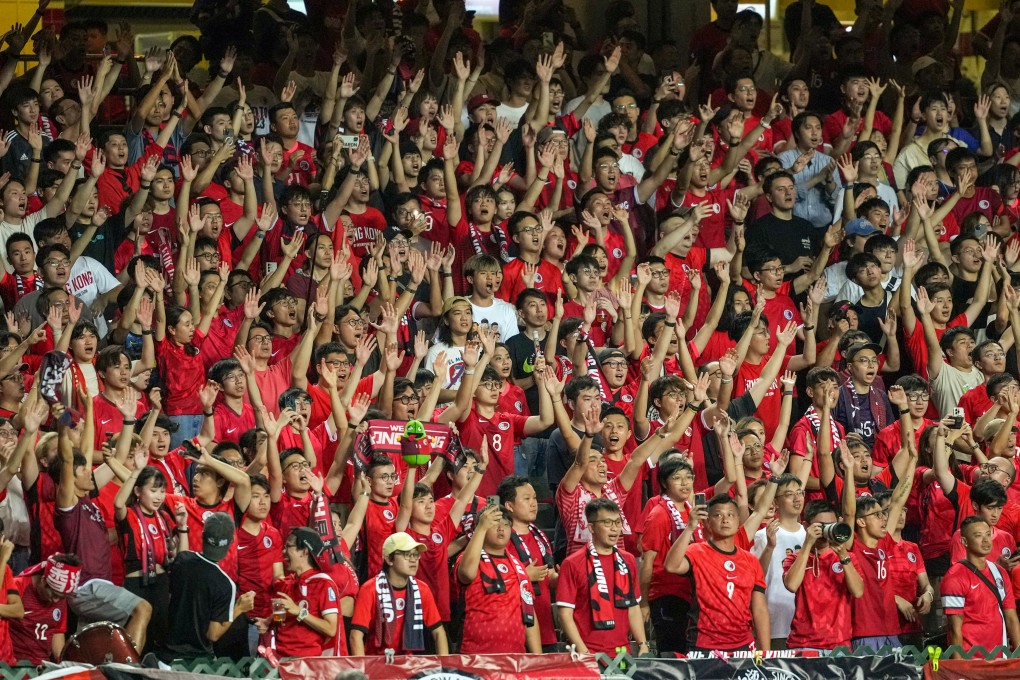 Hong Kong fans at the Fifa World Cup qualifier against Iran on June 6 last year. Photo: Sam Tsang