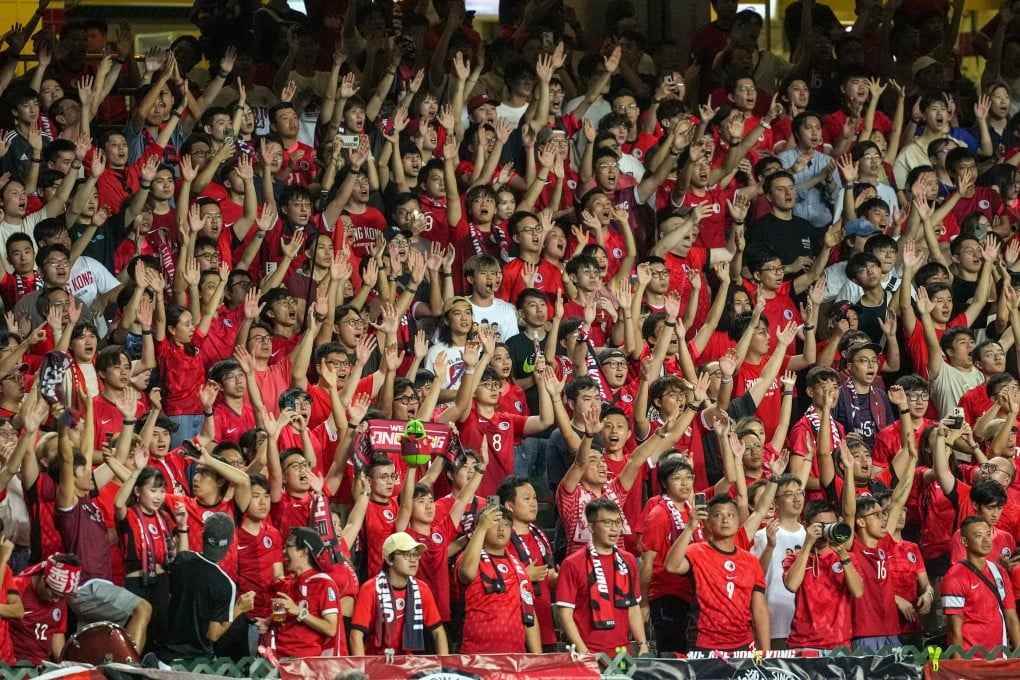 Hong Kong fans at the Fifa World Cup qualifier against Iran on June 6 last year. Photo: Sam Tsang
