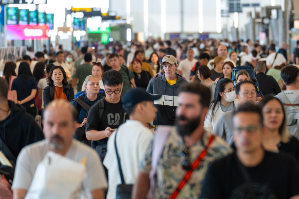 Travellers at the departure hall of Suvarnabhumi Airport in Bangkok, Thailand last year. Photo: Harvey Kong