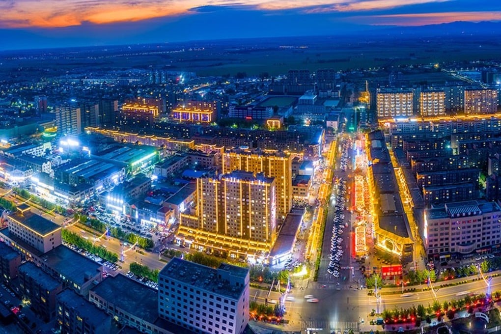 The attack took place in Emin county in Xinjiang. Photo: Handout