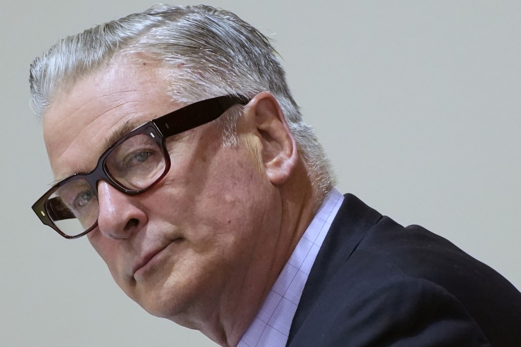 Actor Alec Baldwin attends his involuntary manslaughter trial at the County District Court in Santa Fe on July 12 for the 2021 fatal shooting of cinematographer Halyna Hutchins. Photo: AP
