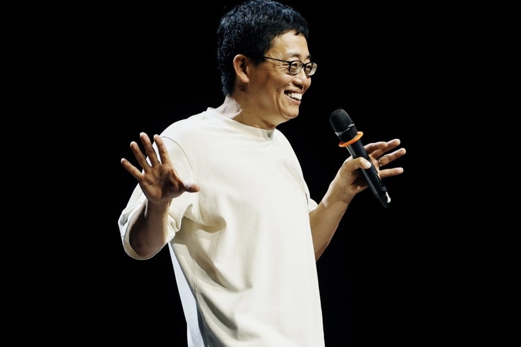 Chinese-American stand-up comedian Joe Wong on stage in China in 2025. He will perform in Hong Kong in both English and Mandarin in August. Photo: Joe Wong